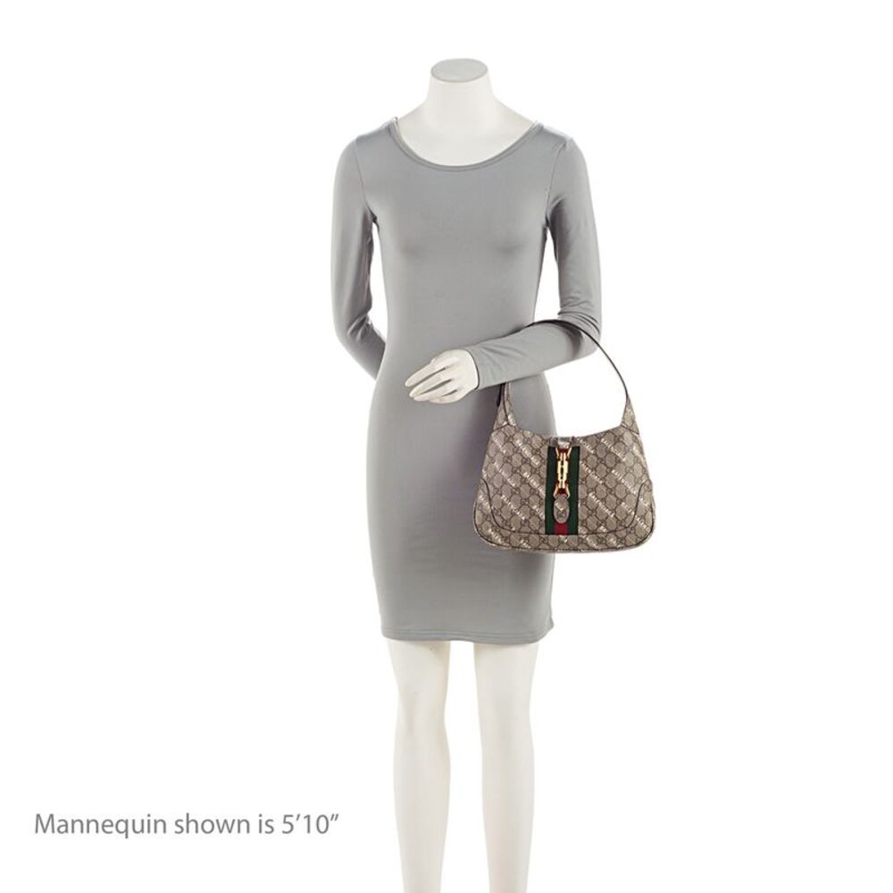 Gucci x Balenciaga GG Supreme The Hacker Project Jackie Small Shoulder Bag - Picture 5 of 14
